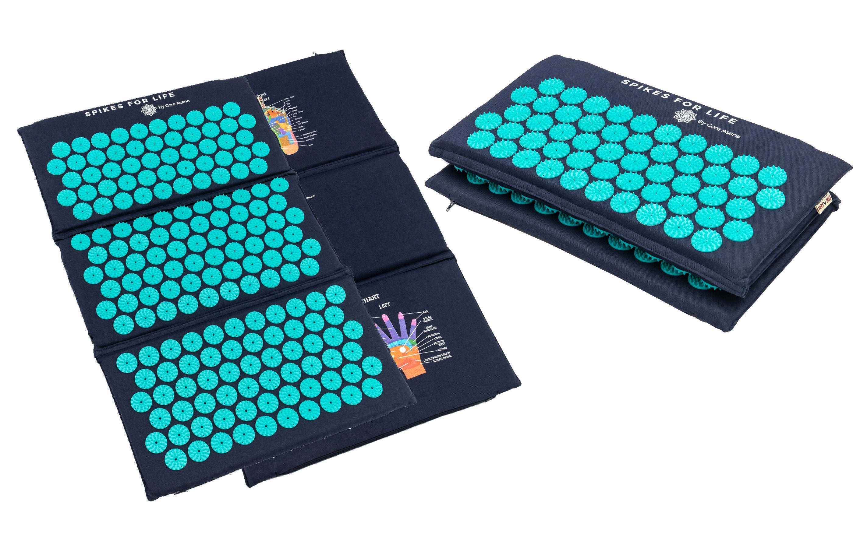 Acupressure Mat Detachable Acupuncture Reflexology Yoga Mat Etsy