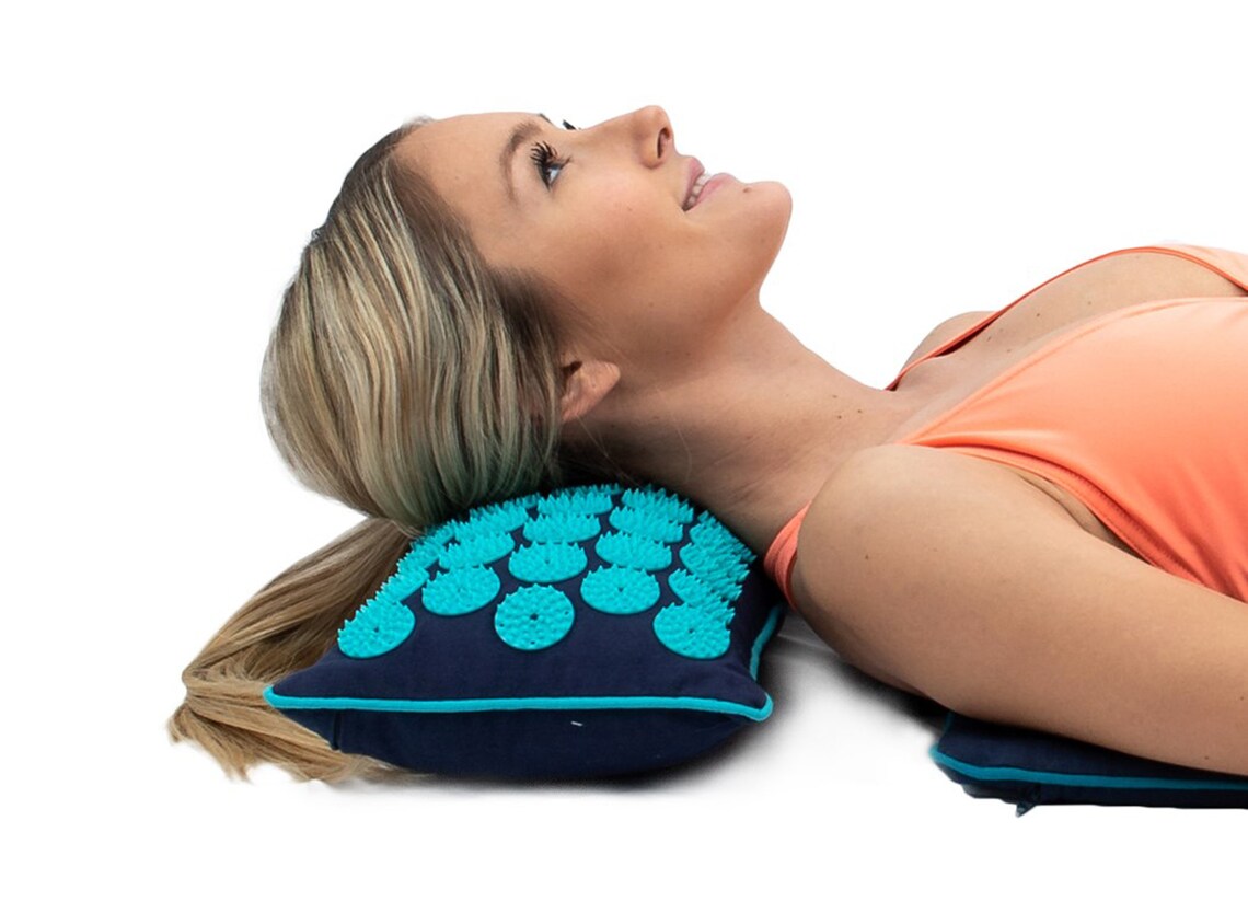 Acupressure Pillow Neck Pain Relief Stress Relief Etsy
