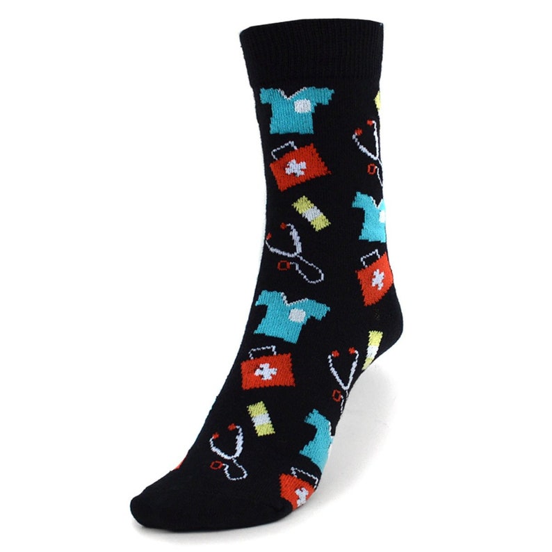 Women's Nurse/Medical Field Novelty Socks Etsy