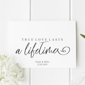 Personalised Wedding Card | Newly Married Couple Greeting Card | Congratulations Wedding Card | Wedding Gift Card | Watercolour