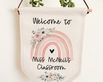 Personalised Teacher Gift | Thank You Teacher | New Teacher Gift | Graduation Teaching Assistant Nursery | Classroom Accessories