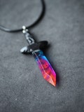 Sword Pendant Necklace – Wood Resin Fantasy Jewelry product logo