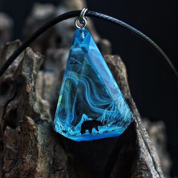 Wood Epoxy Jewelry Etsy