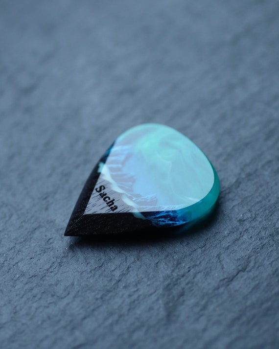 木製樹脂製ギターピック オーロラ 最高のミュージシャンギフト - Etsy 日本