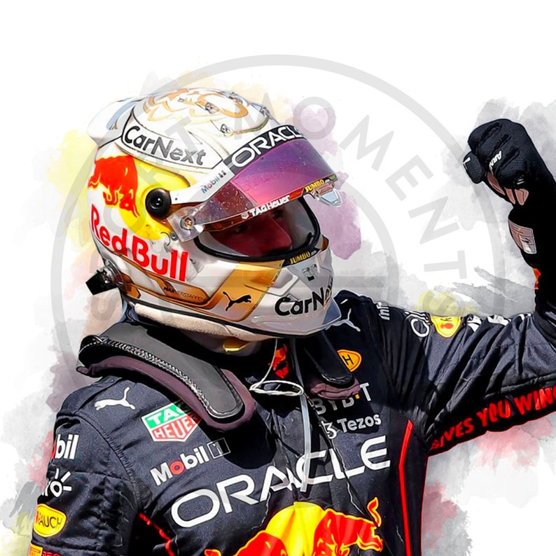 Max Verstappen F1 World Champion 2022 2021 Red Bull Racing - Etsy UK