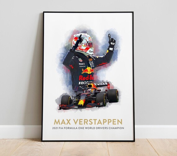 Max Verstappen F1 World Champion 22 21 Red Bull Racing Etsy Uk Max Verstappen F1 World Champion 22 21 Red Bull Racing Etsy Uk