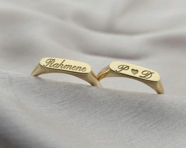 シグネットリング - Etsy 日本