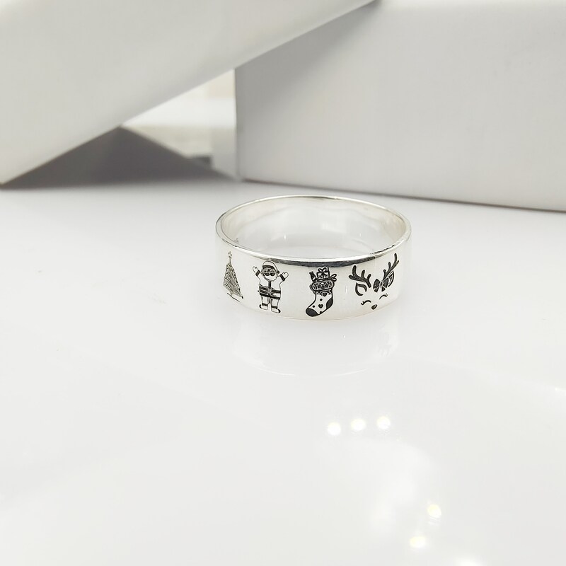 Christmas Ring - Etsy