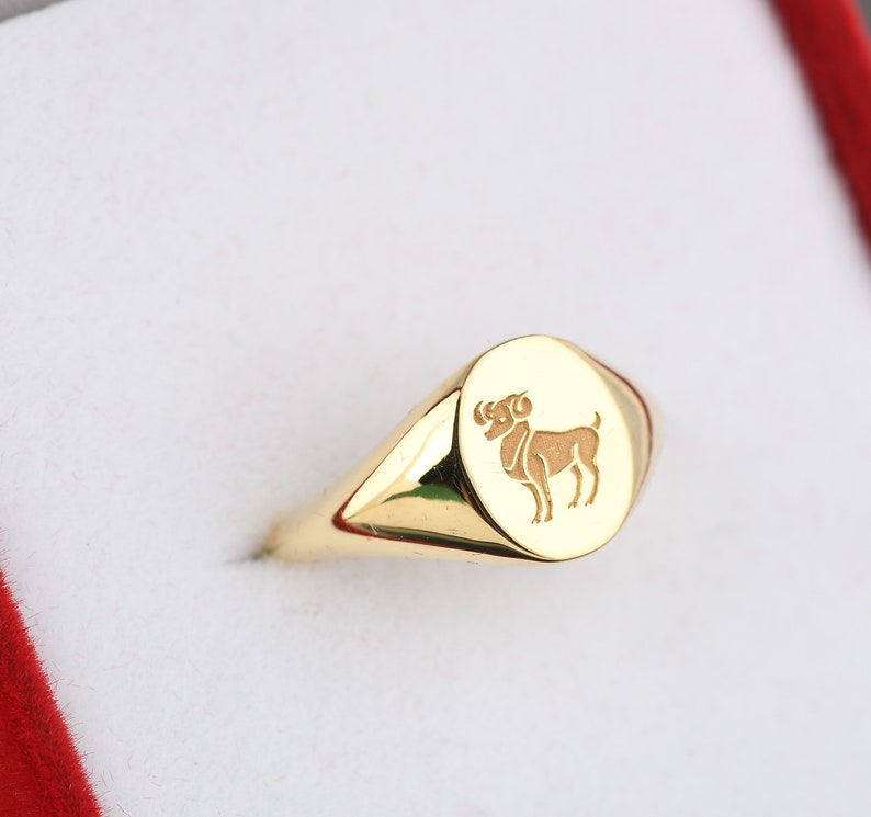 Zodiac Sign Rings Zodiac Ring Zodiac Rings Etsy