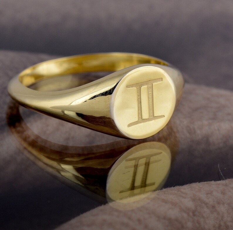 Zodiac Sign Rings Zodiac Ring Astrology Rings Etsy