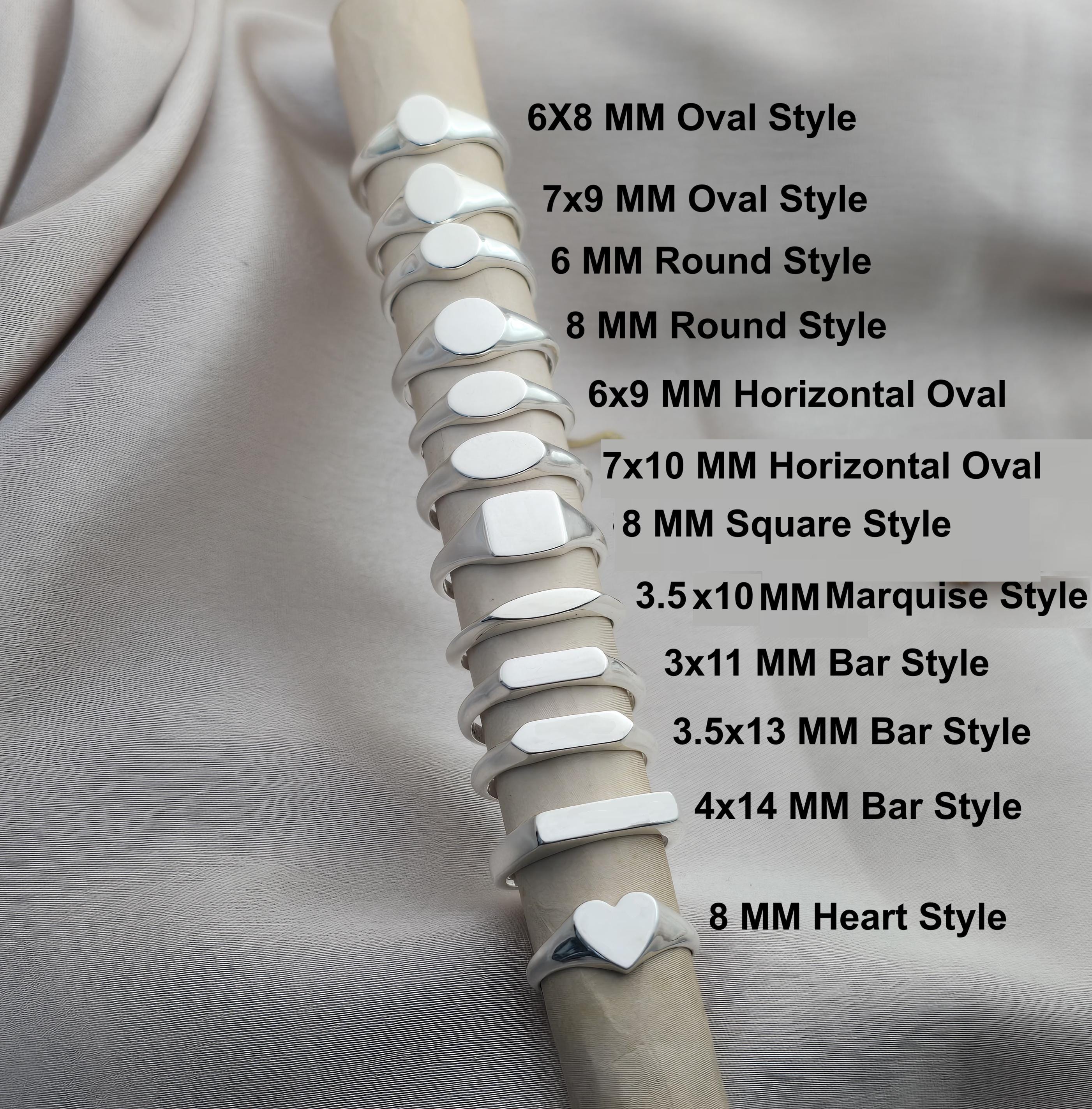 Chevalière Argent Monogramme FV, Taille 57, Occasion