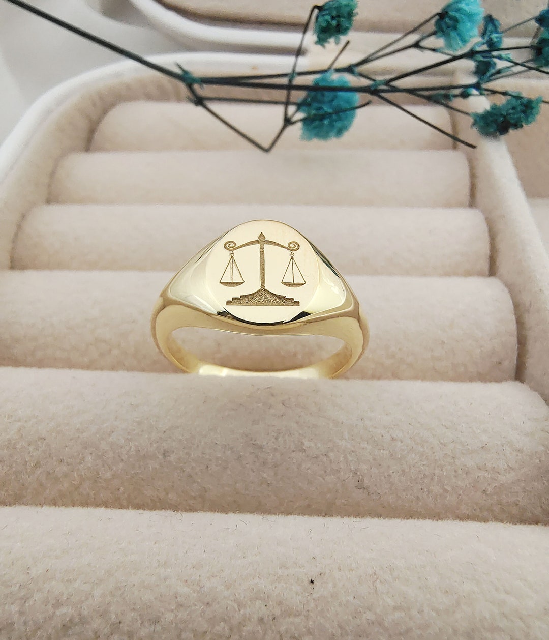 Scales of Justice Ring, Balance Jewelry, Libra Scale Ring, Scale