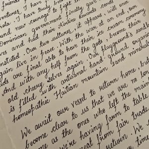 Gepersonaliseerde handgeschreven brief met lakzegel, handgeschept papier handgeschreven notitie, verjaardagscadeau, gepersonaliseerde cadeaus, Moederdagcadeau voor moeder