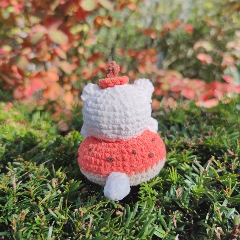 Cat Stuck in a Donut Amigurumi Pattern Cute Donut Cat Plush Etsy