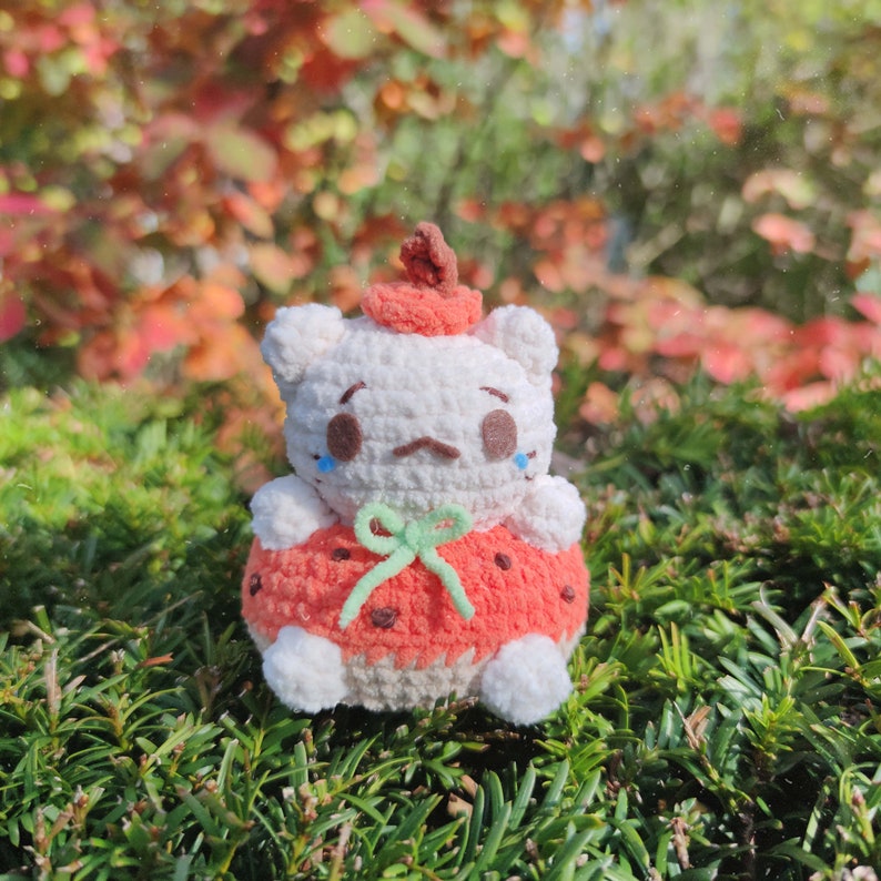 Cat Stuck in a Donut Amigurumi Pattern Cute Donut Cat Plush Etsy