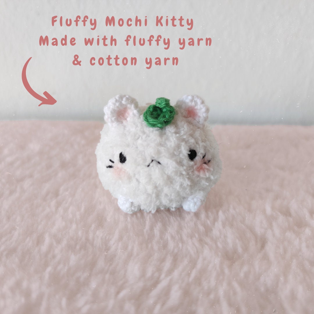 How to work with fluffy yarn
