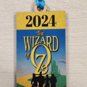 Broadway Wooden  Ornament, Broadway Inspired ornament, Theater themed Christmas ornament, Broadway Program Ornament