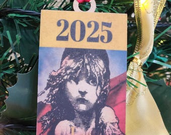 Les Miserables Ornament, Broadway Theater Gift