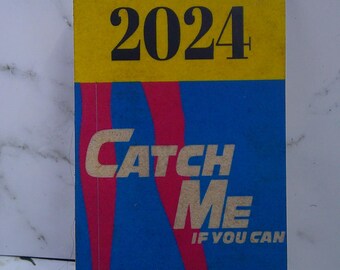 Wood Broadway Ornament, 'Catch Me If You Can' Inspired, 2024 Christmas