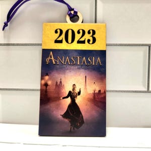 Ready to Ship Wood Broadway 2023 show musical theater Ornament, Broadway Inspired ornament, Broadway Ornament,Theater Christmas ornament