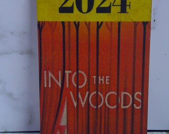 Wood 'Into the Woods' Broadway Ornament, Theater Gift