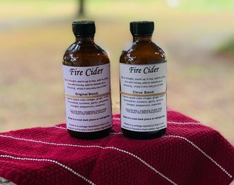 Sidra de fuego, botella de 8 oz