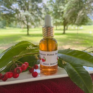 Brazilian Pepper Tincture - Alcohol - Sweet Honey Farm