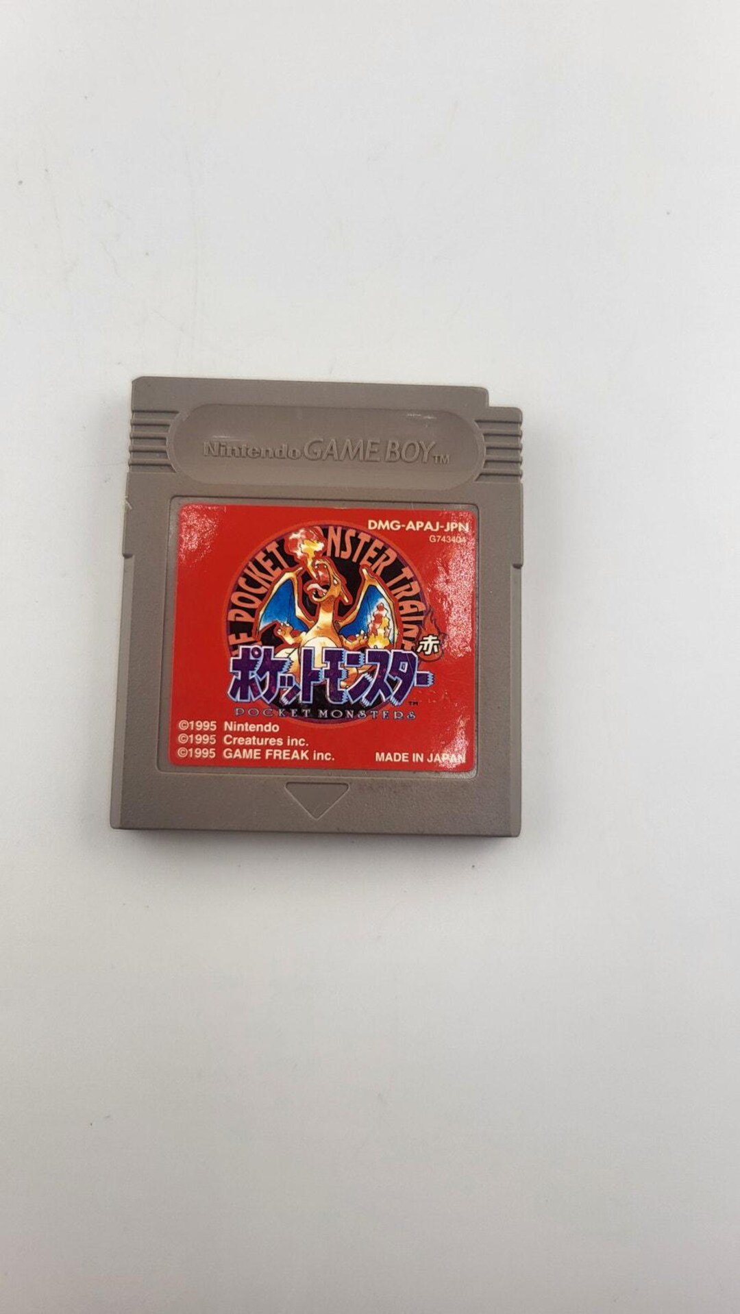 Pokemon Red Gameboy Color Japan Edition - Etsy Canada