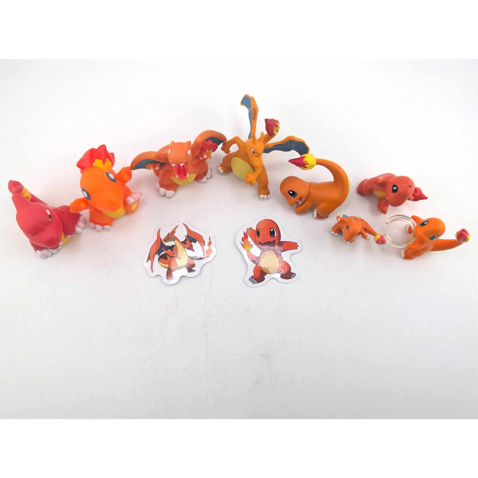 Charmander Charmeleon Charizard Lot Figures Lot Pokemon Finger Puppet ...