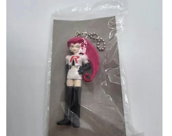 Llavero vintage sellado de Jessie del Team Rocket Figura de Pokemon Center de los años 90 #14