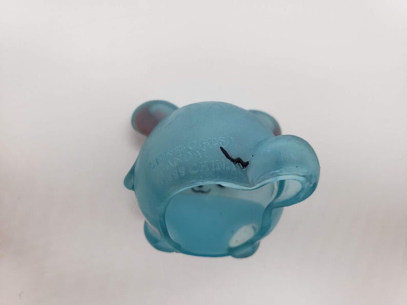 Figura de Pokémon Marill transparente, estilo vintage, de Bandai imagen 3