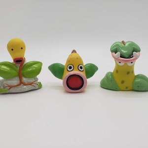 Bellsprout, Weinpink und Victreebelt Fingerpuppe Bandai