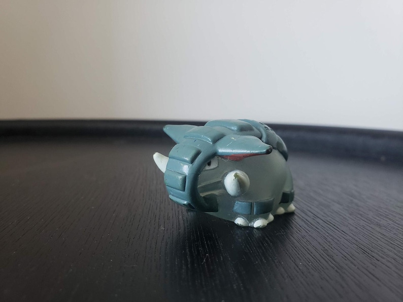 Clear Donphan Finger Puppet Pokemon Figure Bandai Vintage image 1