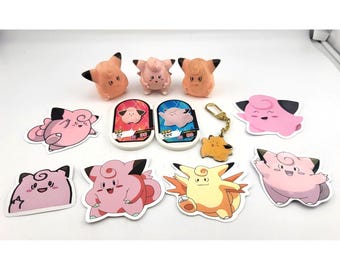 Pokémon Vintage Plush 1999 Melofée / Clefairy / Pippi Tomy