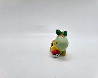 Figura de marioneta de dedo de Pokémon con Pokeball de Turtwig de Bandai