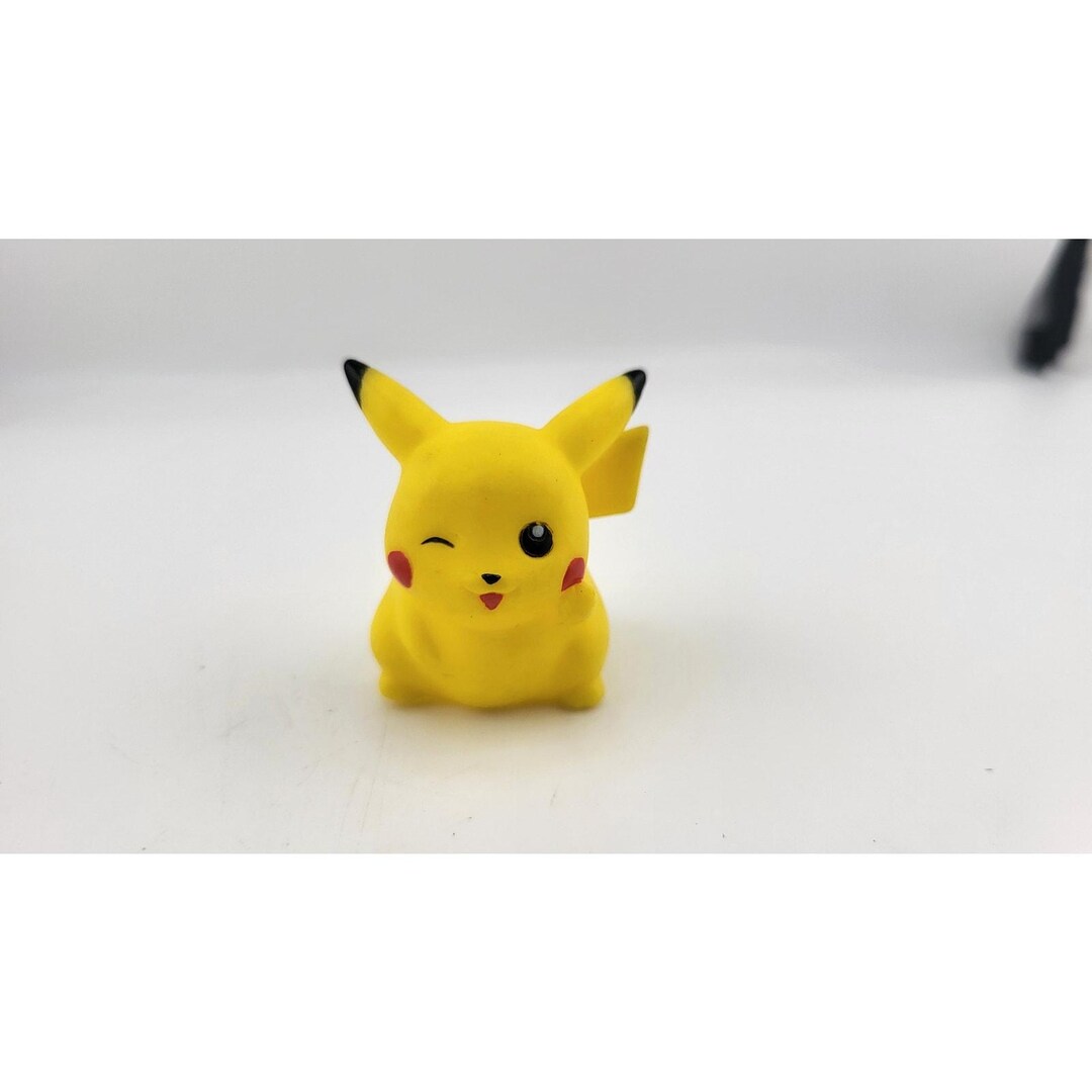 Fat Winking Pikachu Finger Puppet Figure Authentic Bandai Pokemon - Etsy