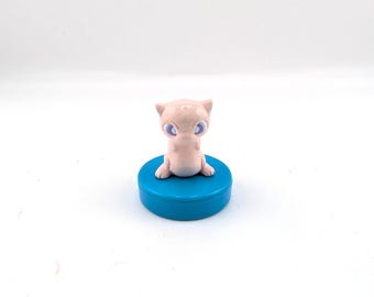 Vintage Mew Ink Stamp Pokemon figure # 7