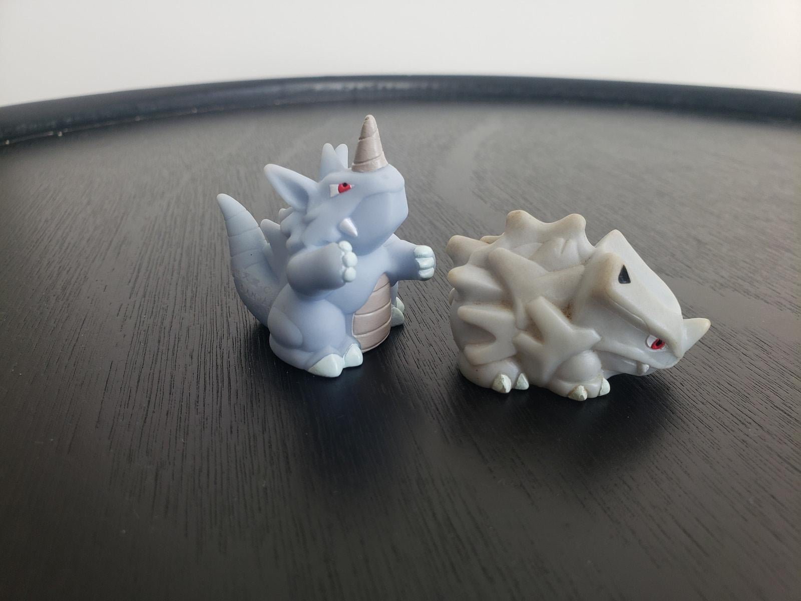 サイホーンとサイドン ポケモン指人形フィギュア 正規品 バンダイ