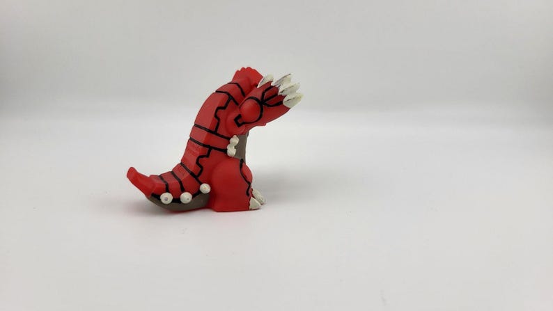 Groudon Finger Puppet figure Bandai Pokemon image 3