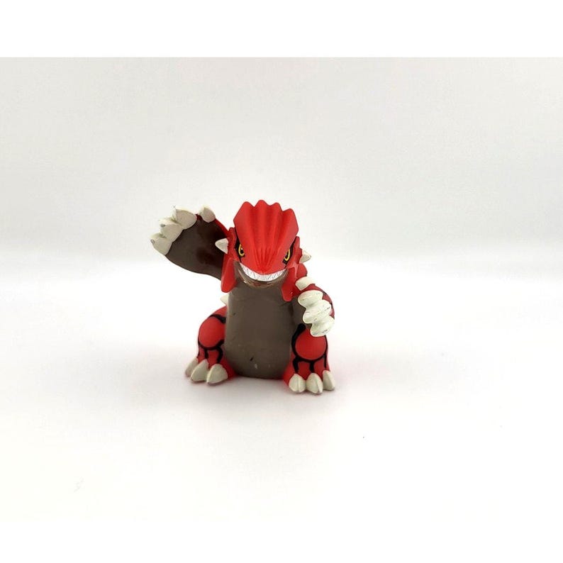 Groudon Finger Puppet figure Bandai Pokemon image 1
