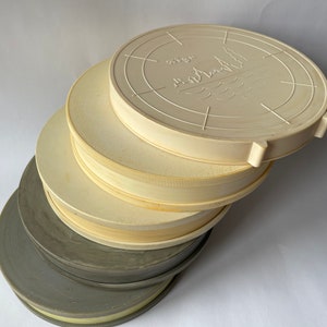 Kunststoff box für 7'' Reel to Reel Spool, Pick up the one you like, Super Bequem zu verstauen, Für Musikliebhaber & Sammler, Made in USSR.
