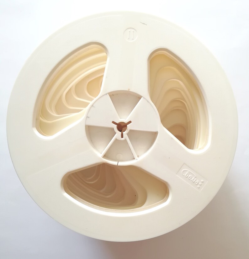 White Empty Reel Spool for Recording Tape 7 10pcs for Etsy