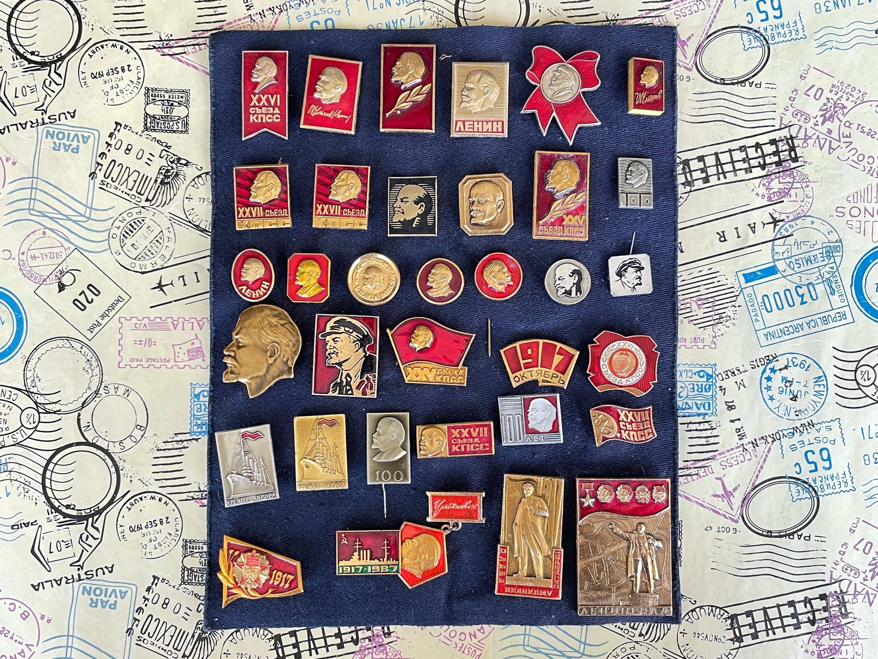 1989年 旧ソ連ピンバッジ　台紙付き新品 未使用 1989年 旧ソ連ピンバッジ 台紙付き新品 未使用 2025年最新