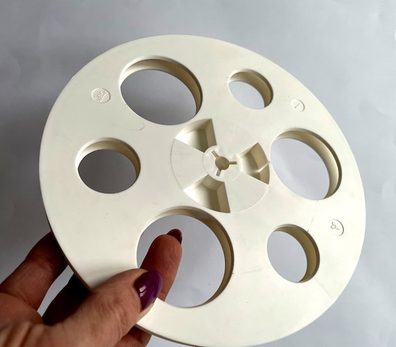 White 7 Empty Spool for Reel to Reel Recorders / Rare Form / Empty
