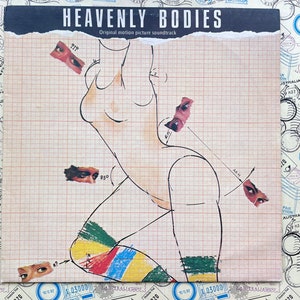 Heavenly Bodies, Original motion picture soundtrack, Vintage records, Vintage Vinyl 12&quot;, 80s, Stereo.