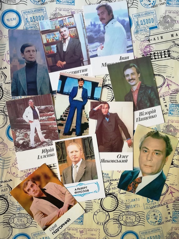 Retro calendars 80s. Legends of Soviet movies Actors Soviet movie stars ...