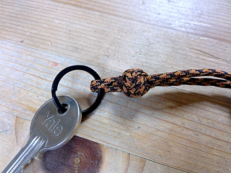 Small Monkey Knot /& Lanyard Knot Keyfob