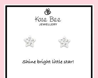Small Silver Button Earrings Hypoallergenic Crafter Earrings
