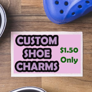 Custom PVC Shoe Charms, Rubber Shoe Charm, Wholesale Shoe Pins, Gift For Kids, School Event Gifts. Free Shipping