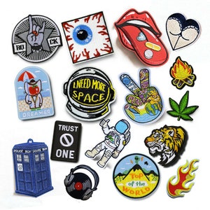 Custom Patches, Embroidered iron on patches, Made To Order, Fast Shipping, Free Samples